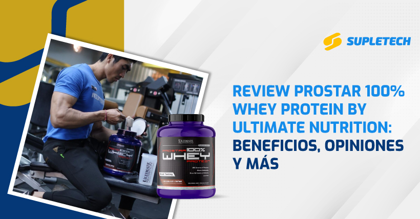 Review Prostar 100% Whey Protein Ultimate Nutrition