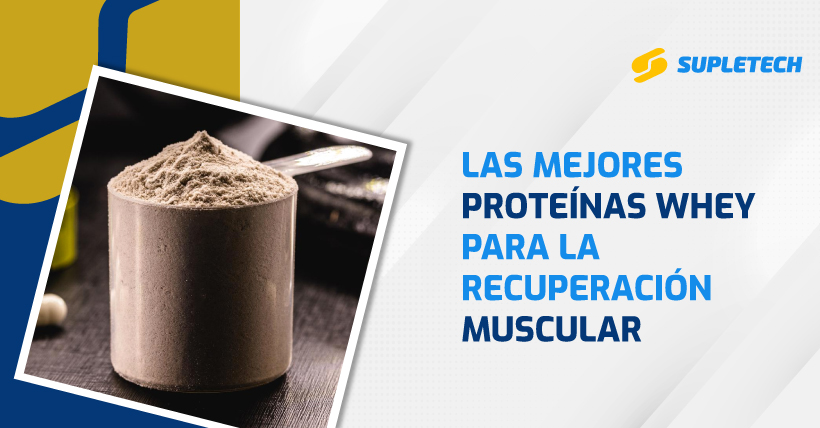 Mejores proteinas whey para la recuperacion muscular